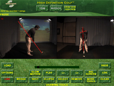 Swing Analysis for Indoor Golf Simulator